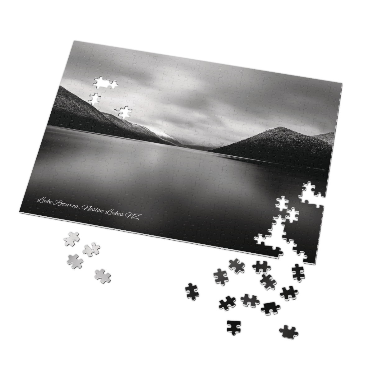 In the Quiet - Landscape Jigsaw Puzzle in Tin