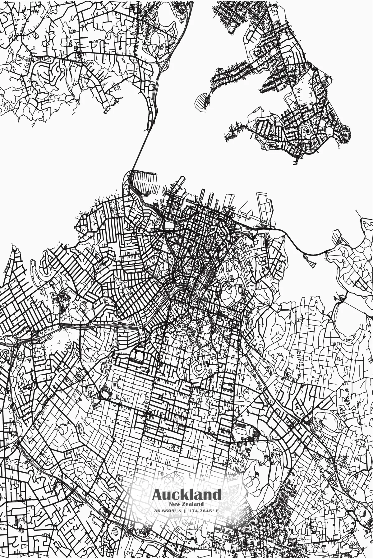 Auckland Maps