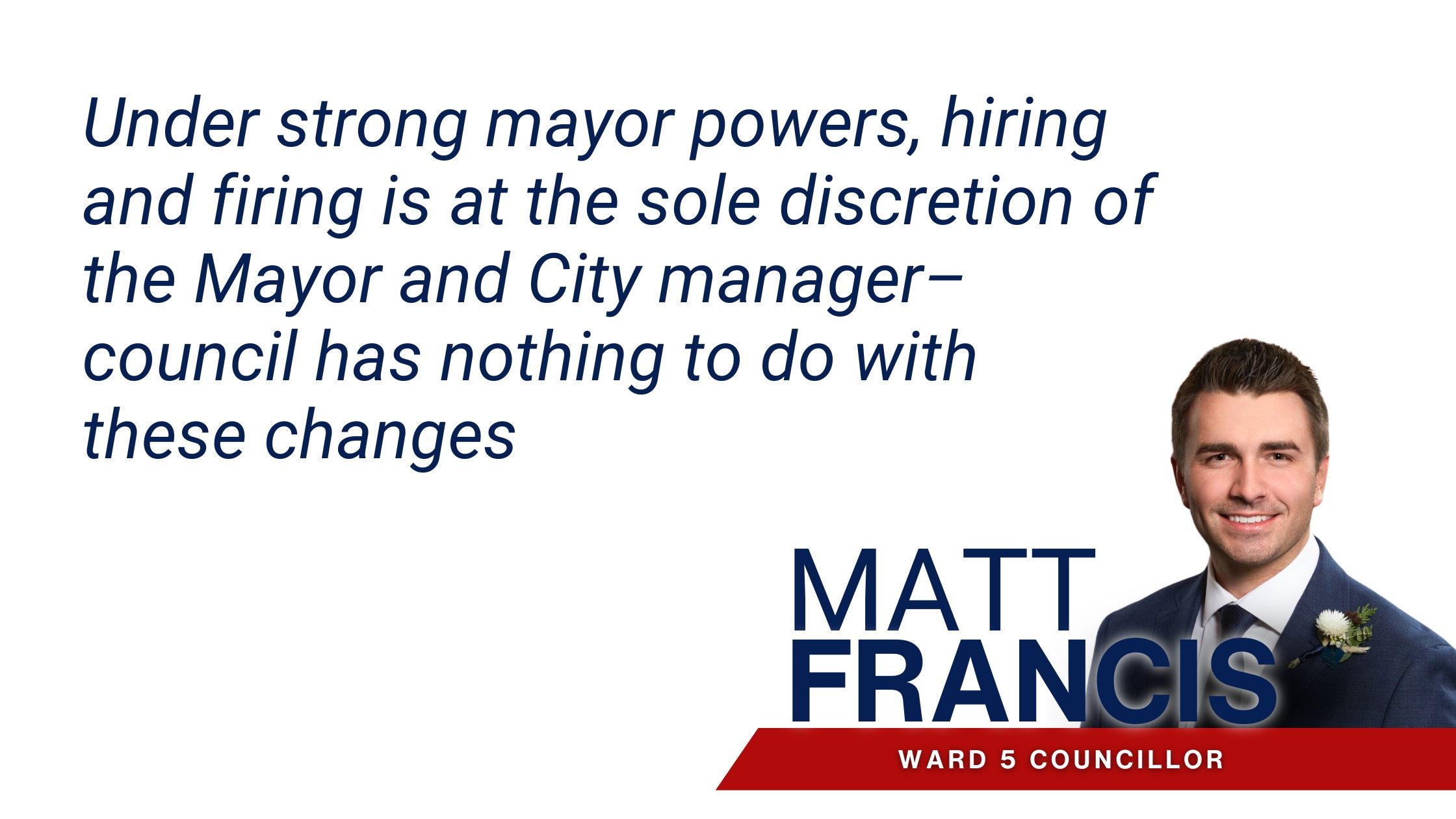 Firing of 17 city managers, reveals unintended consequences of Strong Mayor photo