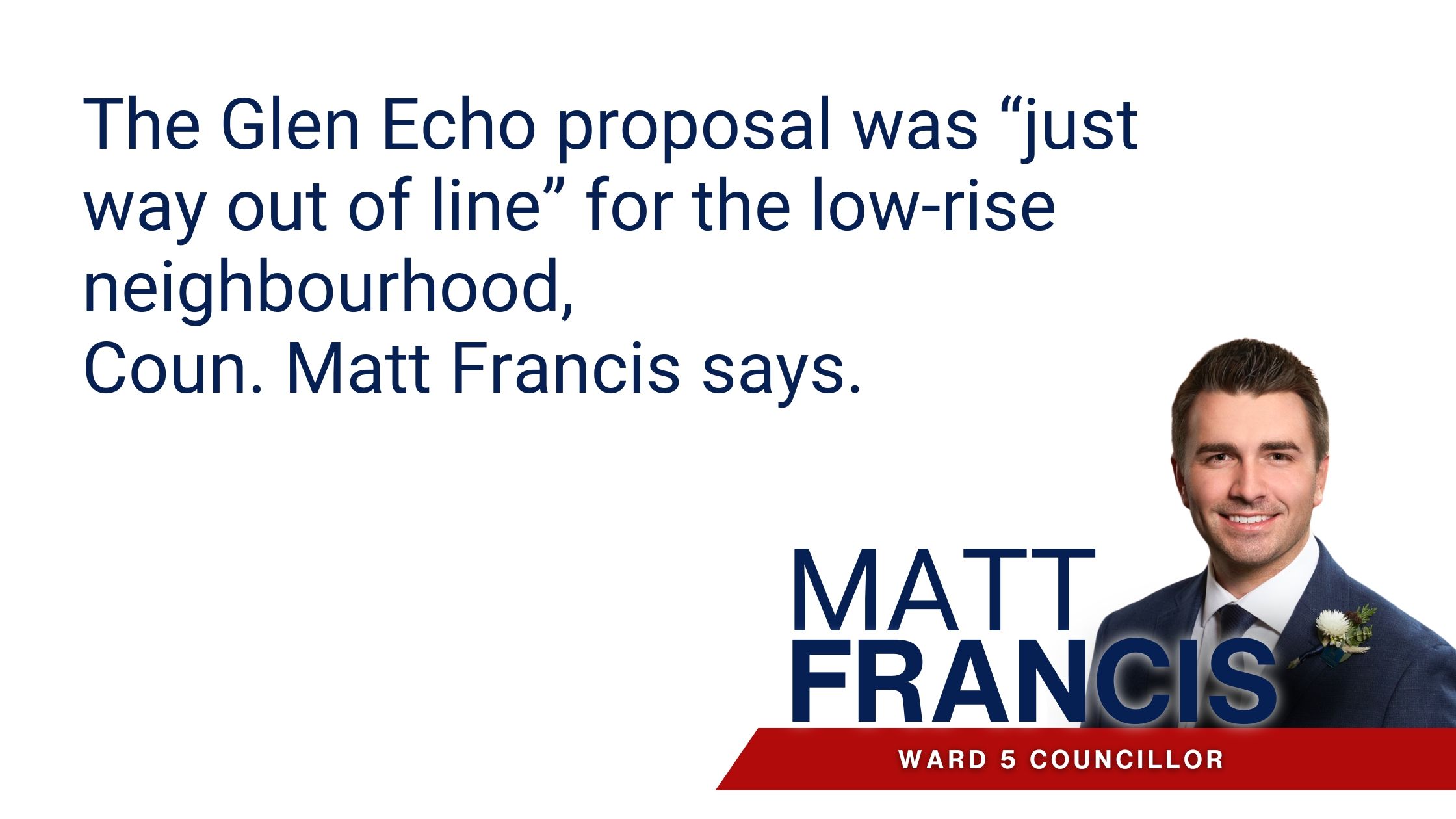 Ontario tribunal halts dense housing plan for former Glen Echo school site photo