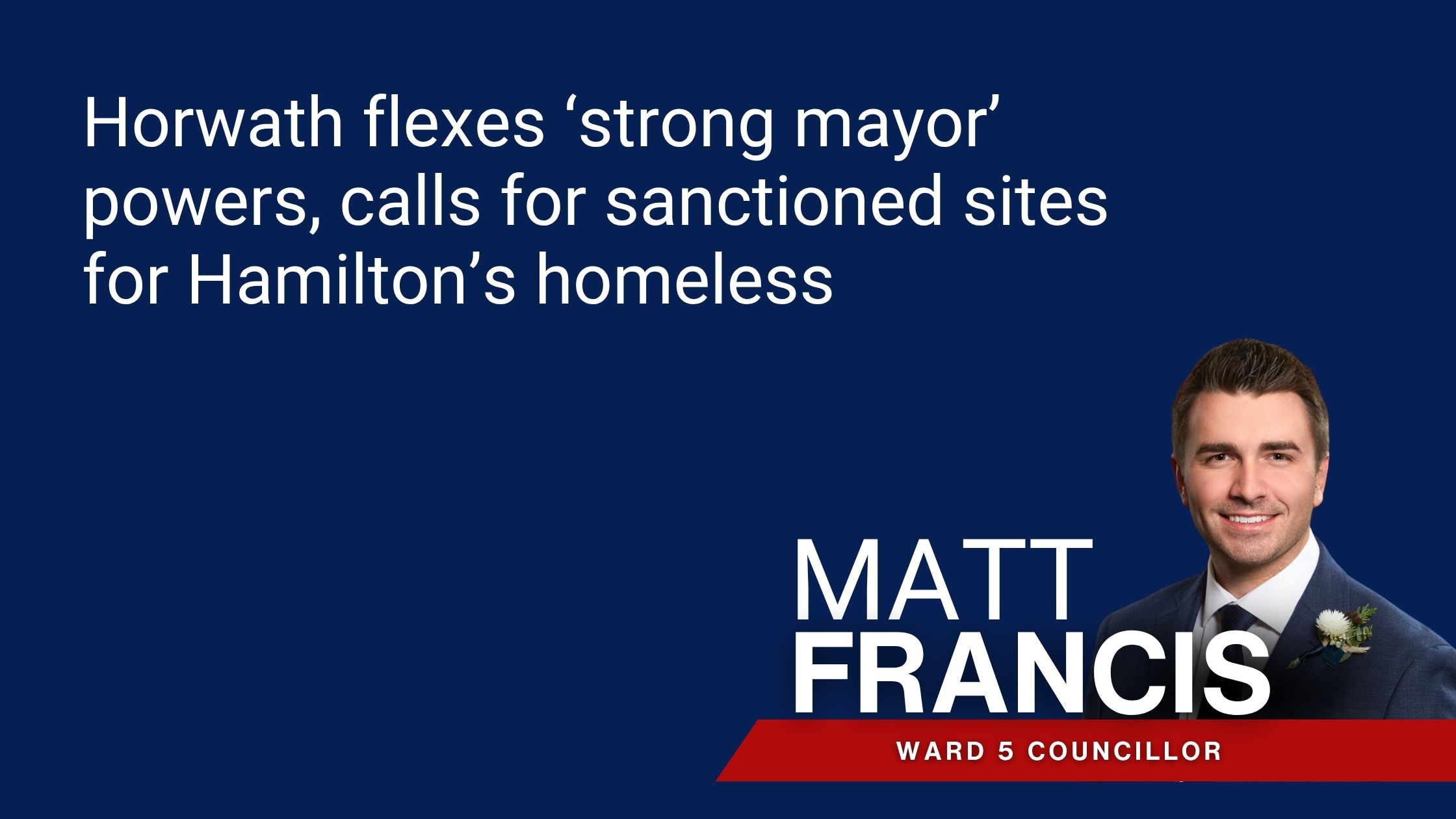 Horwath flexes ‘strong mayor’ powers, calls for sanctioned sites for Hamilton’s homeless photo