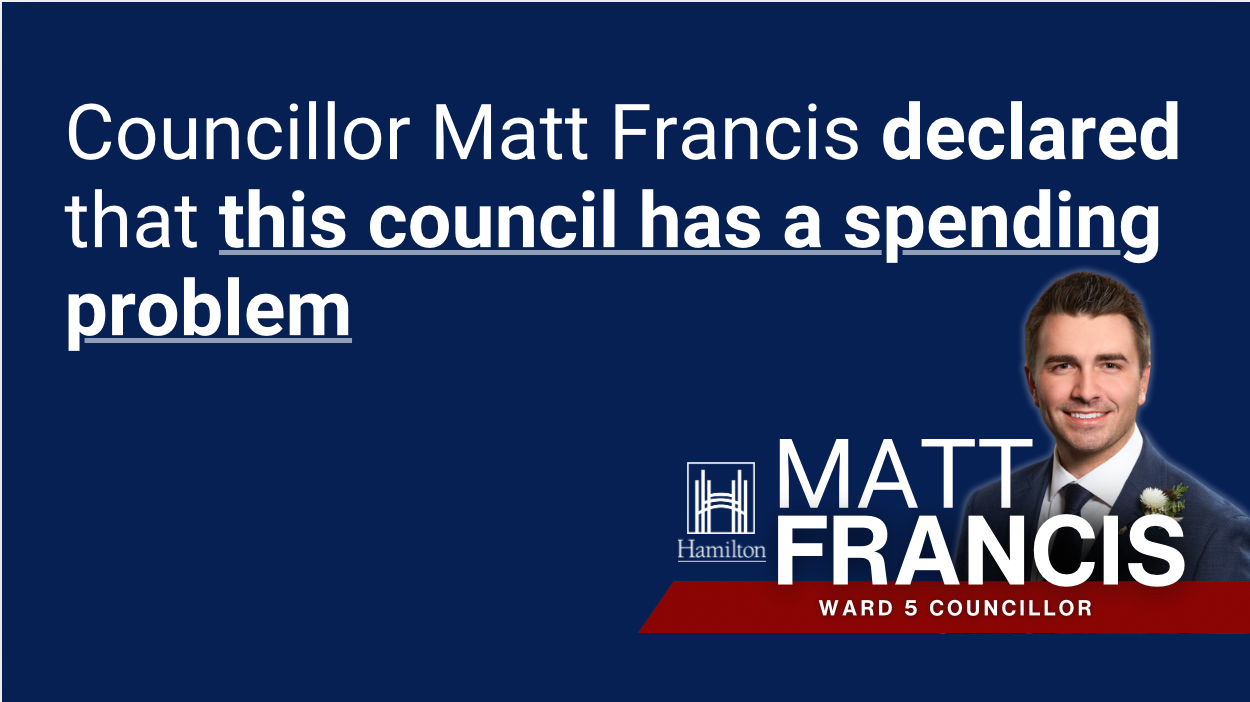 It’s time to cap city spending and tax hikes, councillor says photo