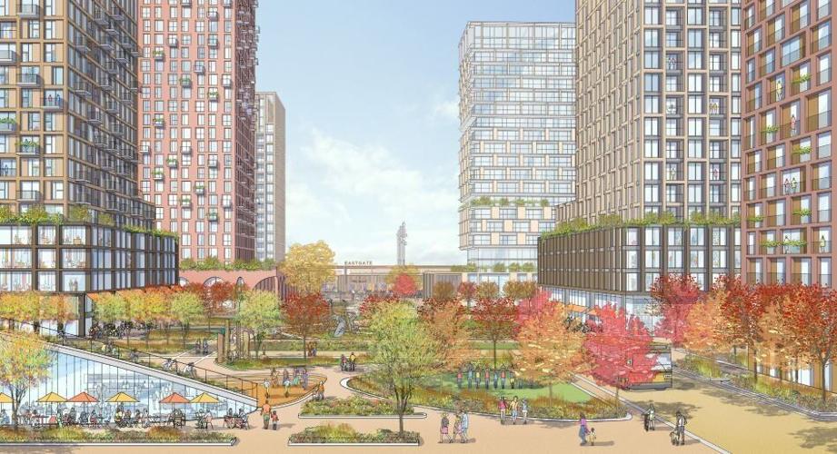 Evolving Eastgate Square: 4,000-plus-unit development reaches milestone photo