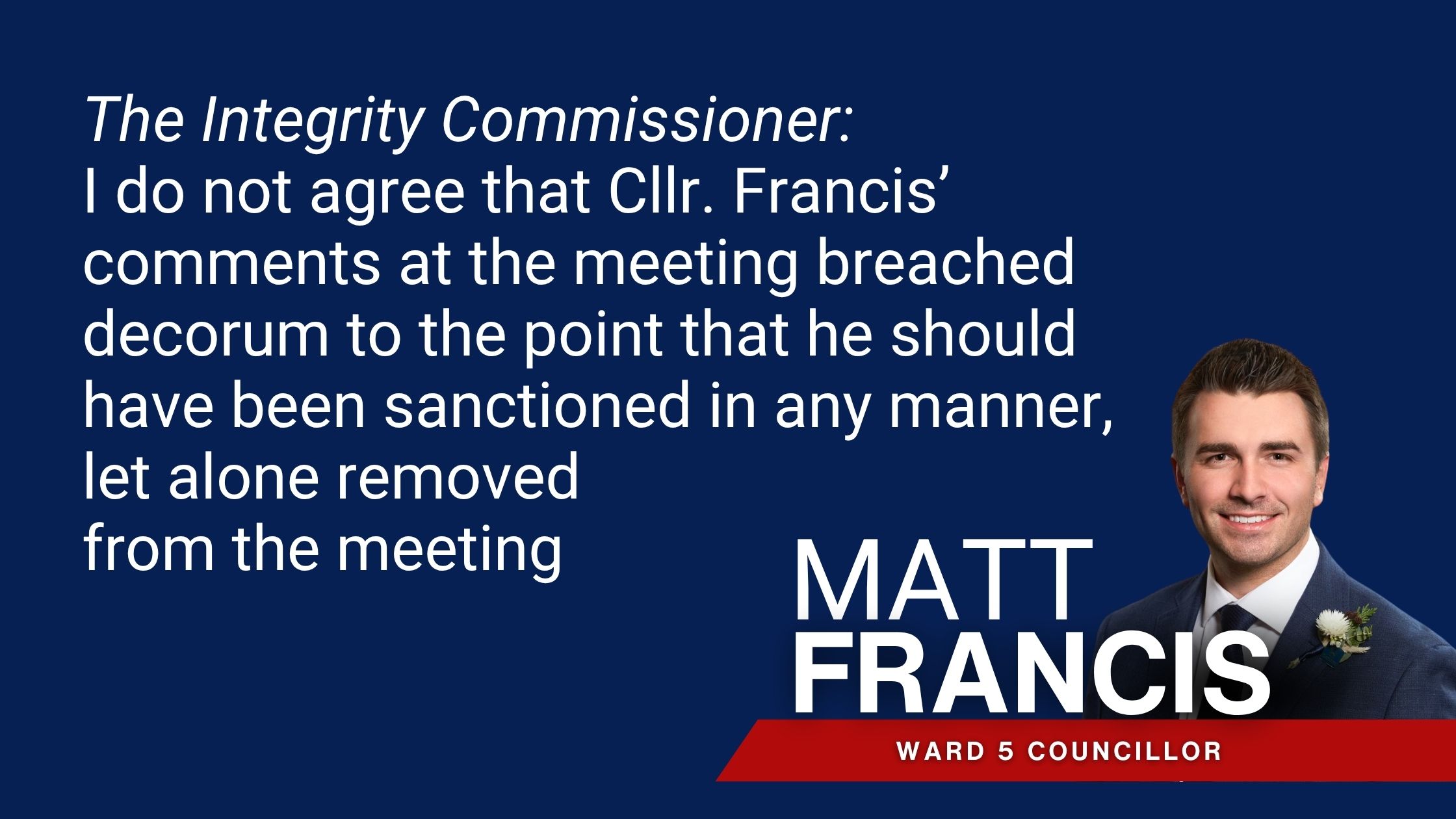 Integrity commissioner warns against “muzzling debate” at Hamilton Council - The complainant charged the Mayor Horwath used a double standard in dealing with the remarks by Francis compared to subsequent remarks made by Councillors Kroetsch and Nann photo