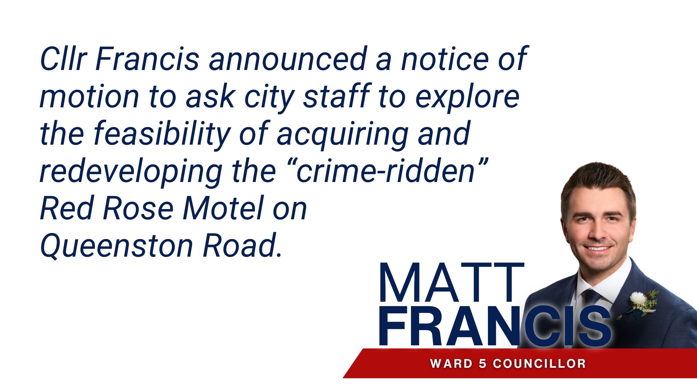 Councillor wants city to explore buying ‘crime-ridden’ east Hamilton motel photo
