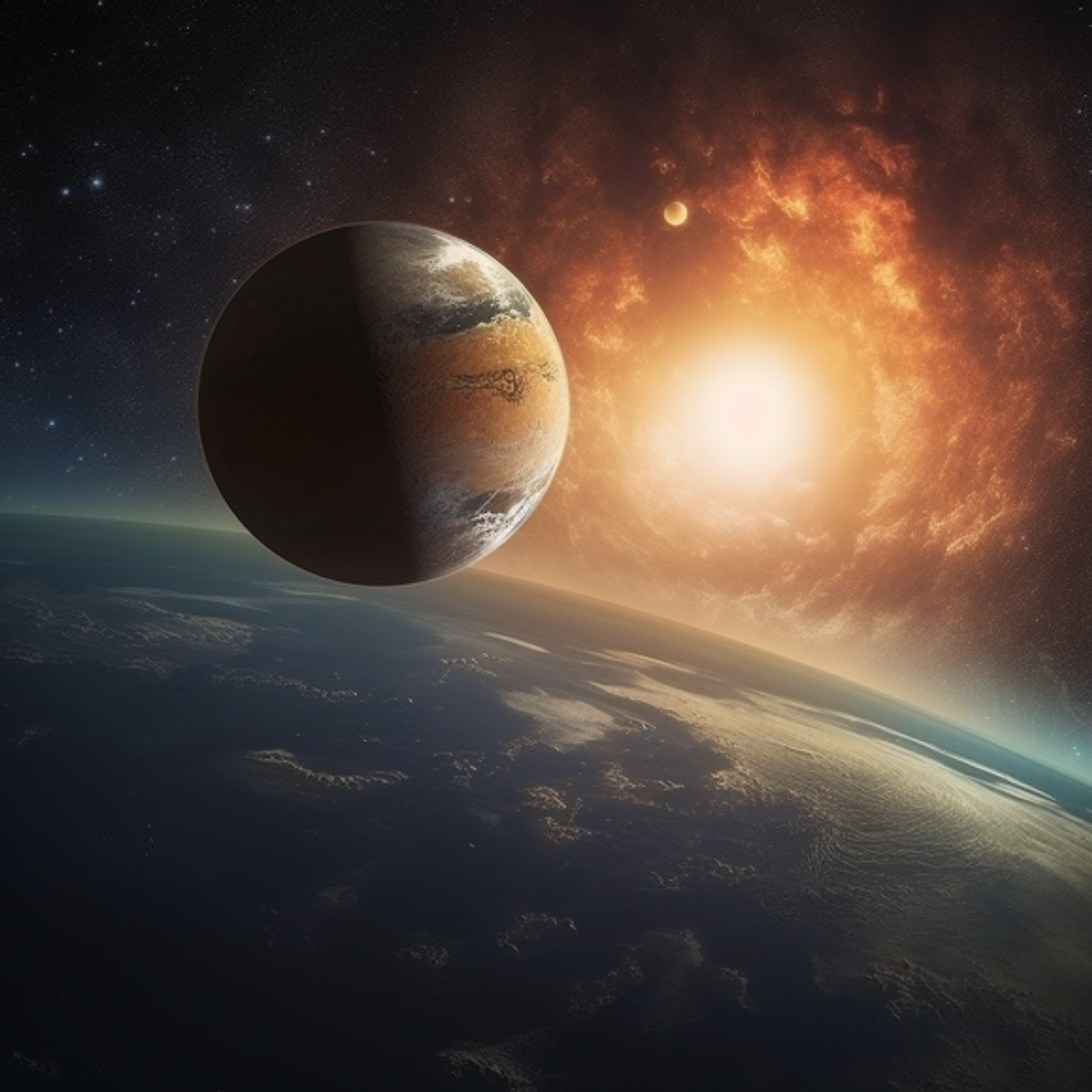 Planet between Earth and Sun