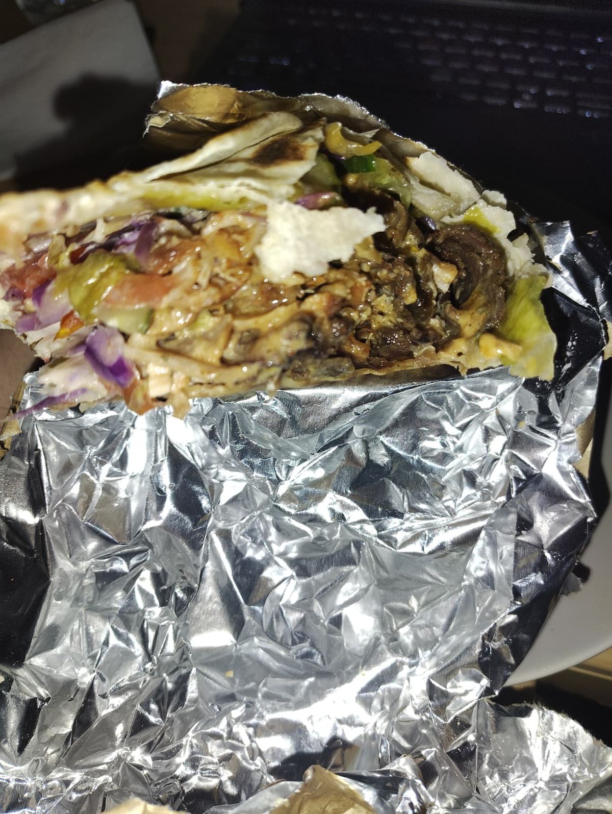 showing a well-organized golden ratio of a kebab
