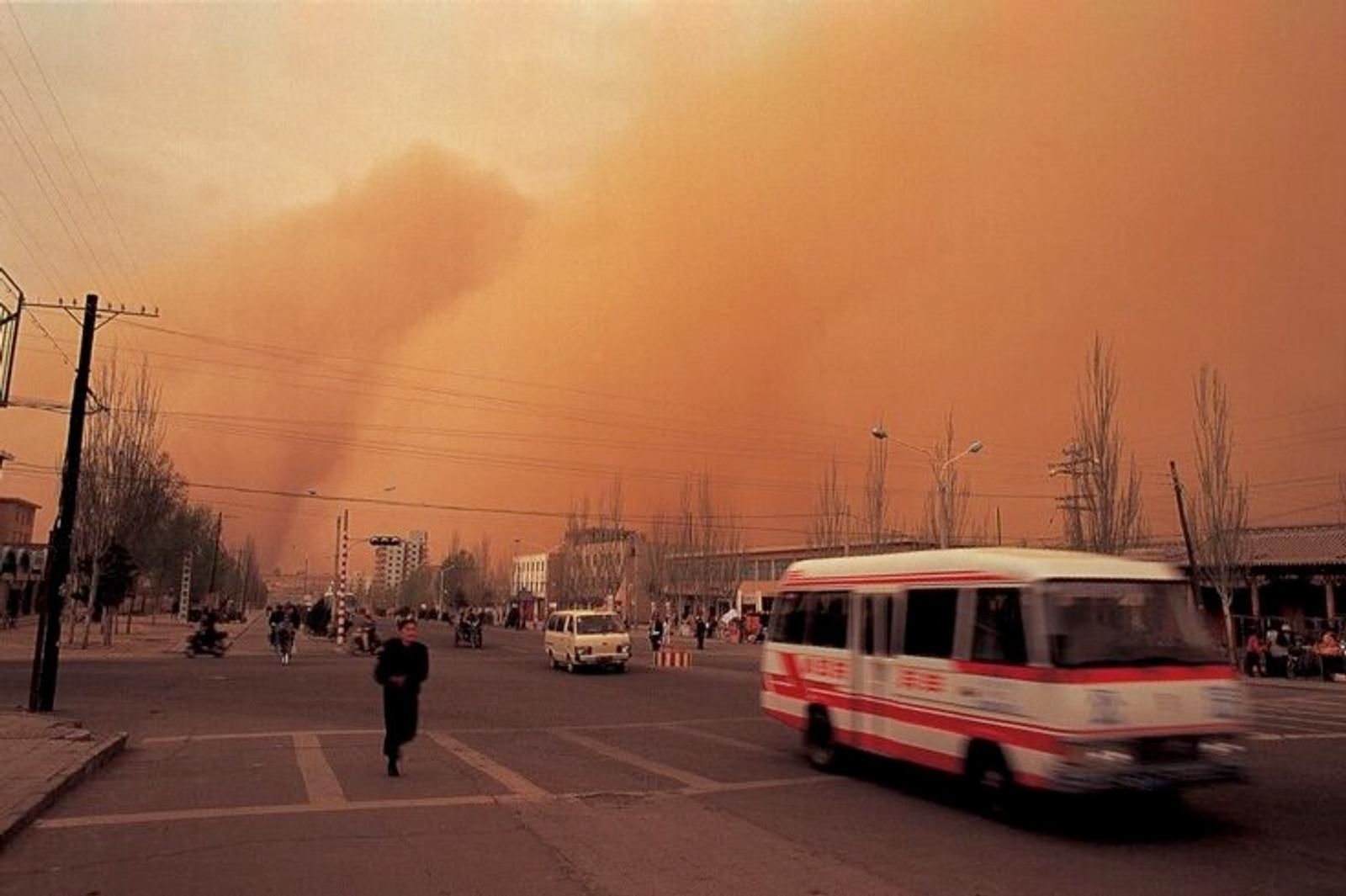 Heavy Sandstorms Sweep Through Mongolia and Northern China