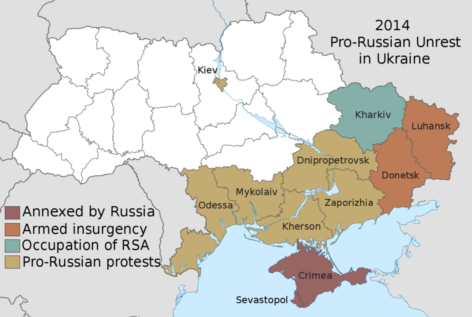 An Abridged History of Luhansk and Donetsk