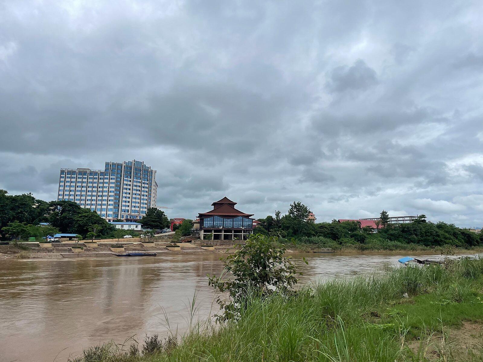 She Zhijiang’s syndicate undertook massive developments in Shwe Kokko, Myanmar (pictured), allegedly to house its scam operations