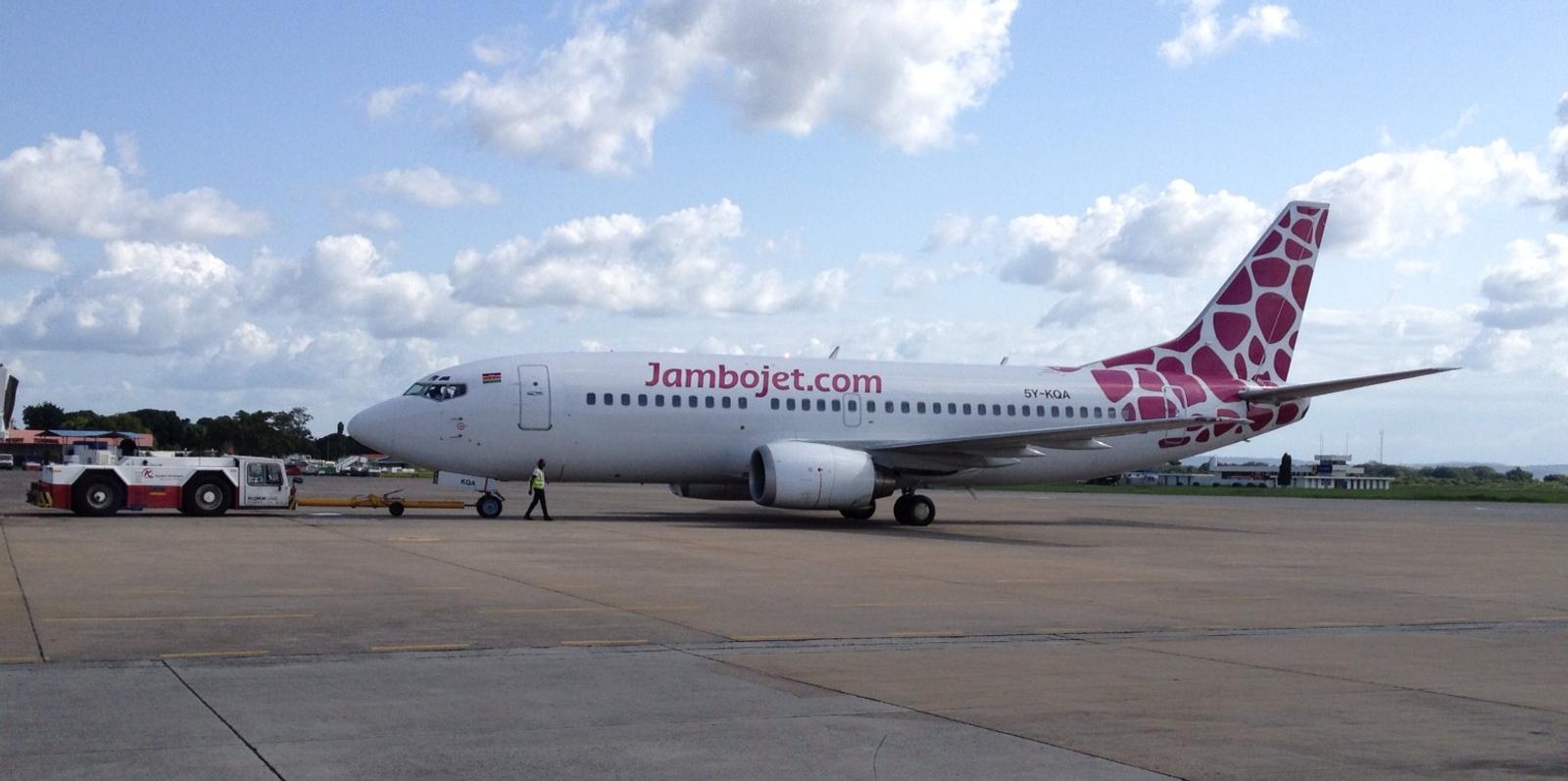 A man who later tested positive for the Ebola virus flew into Nairobi on a Jambo Jet with more than 20 other passengers