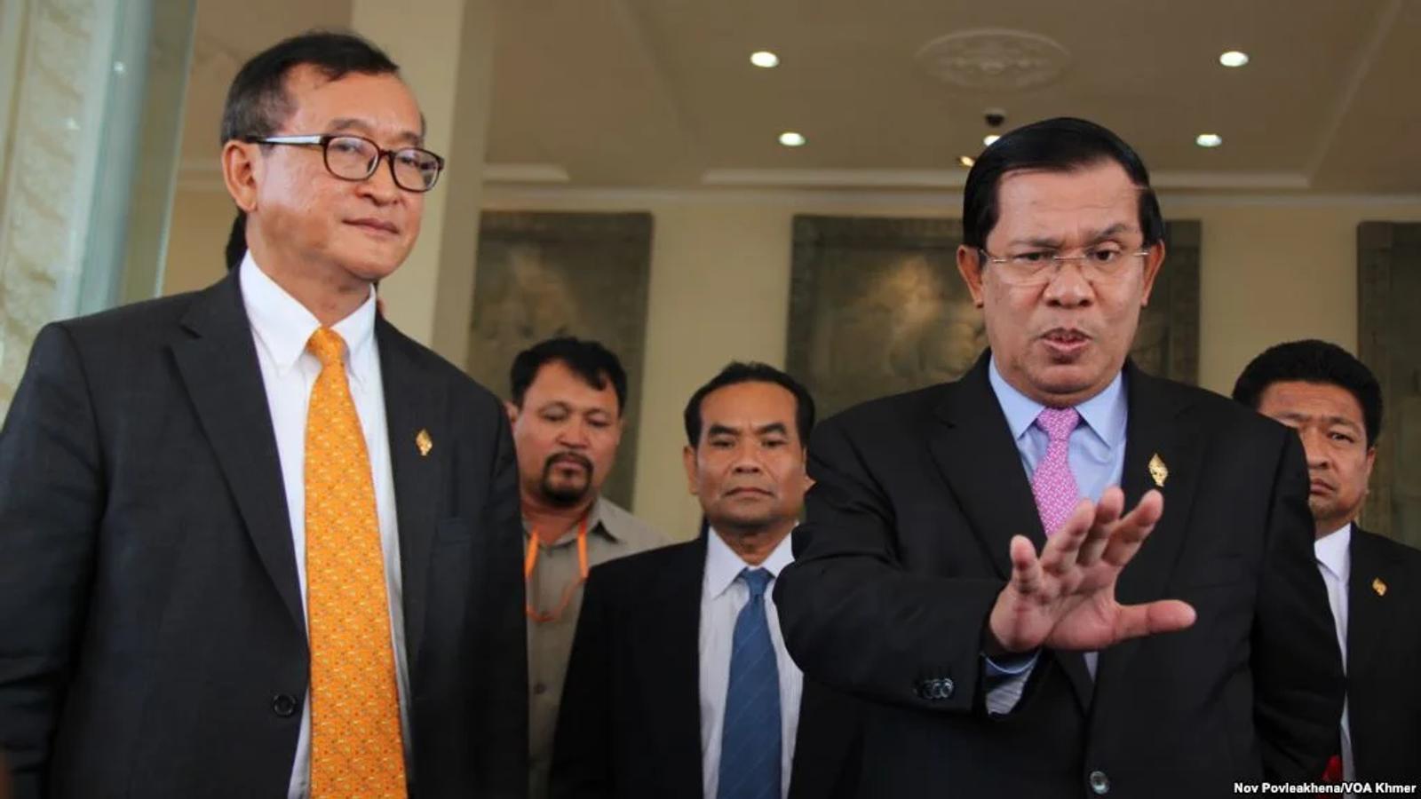 Cambodian Opposition Leader Prevented From Returning to His Country