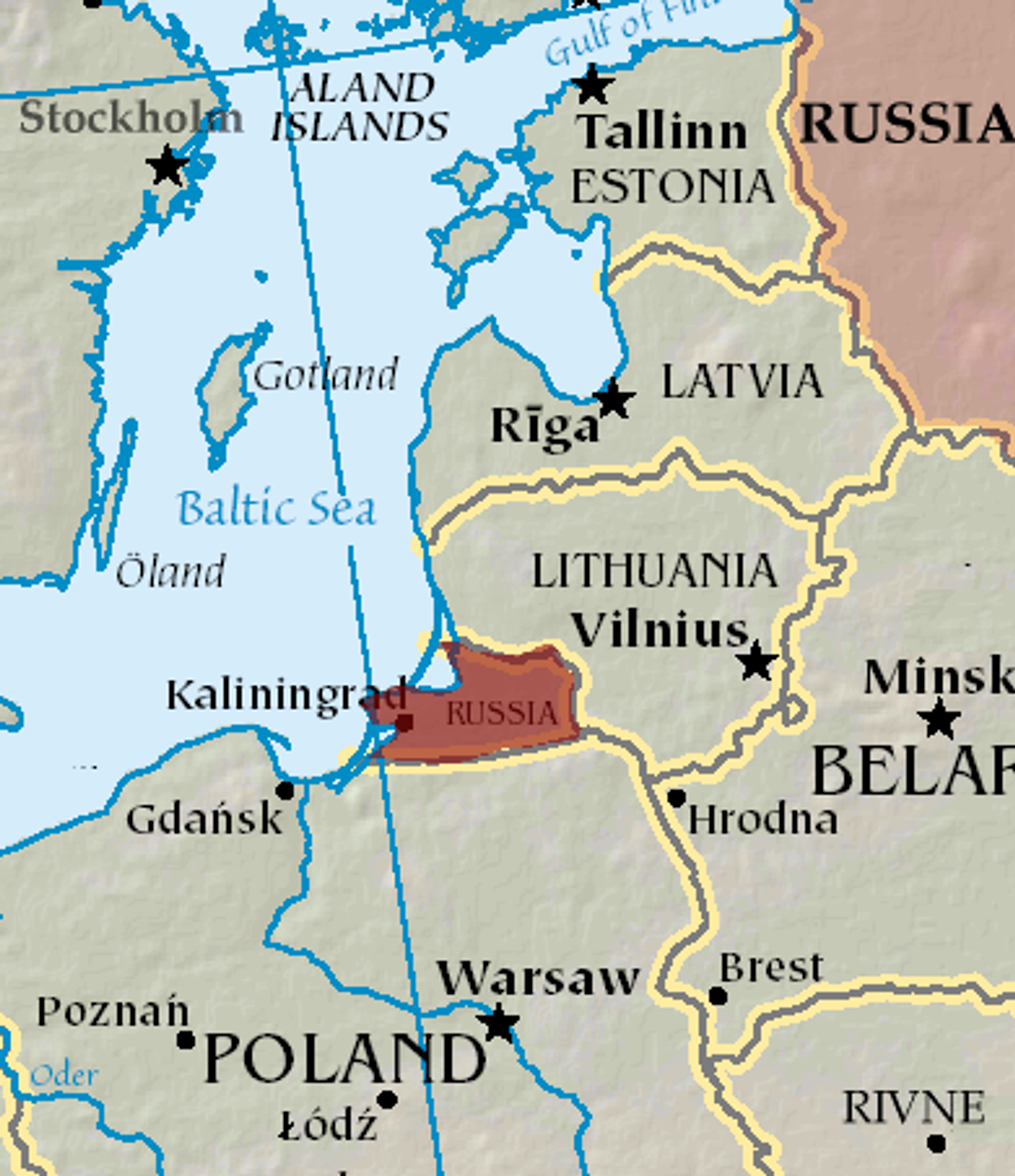 Poland Plans Barrier Along Border with Russian Kaliningrad