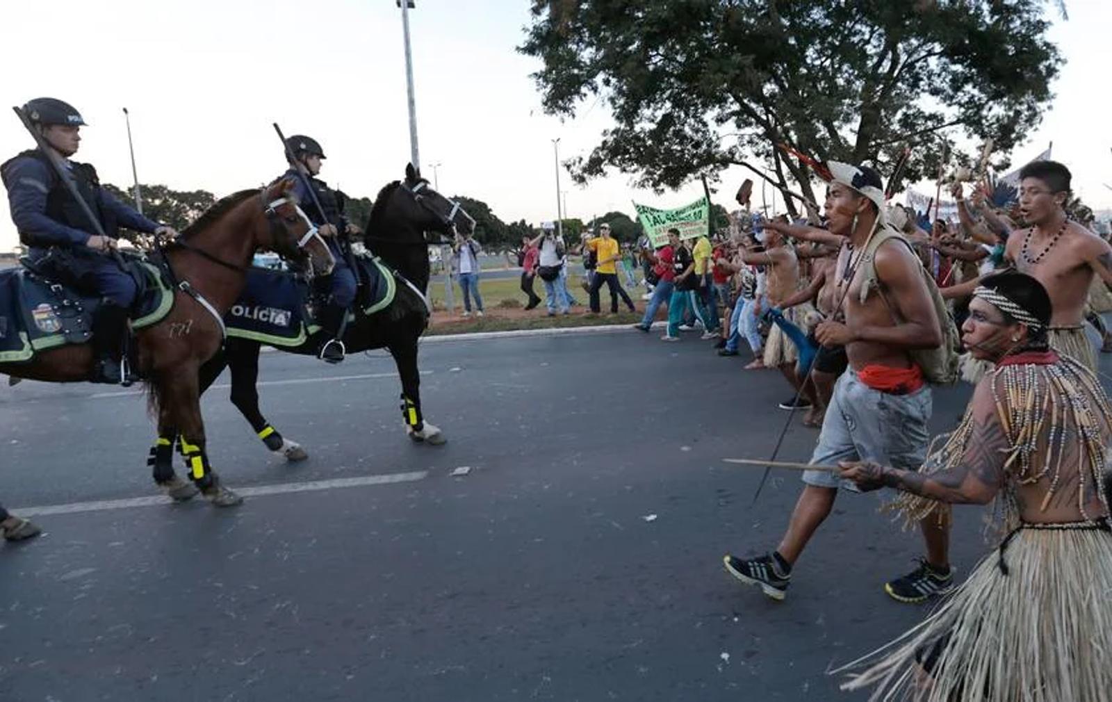 Brazilian Indigenous Activists Protest Cabinet Reshuffle
