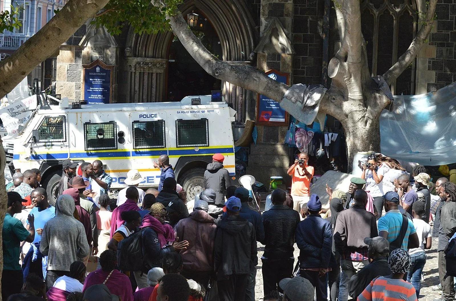 South Africa Evicts Refugees From Church