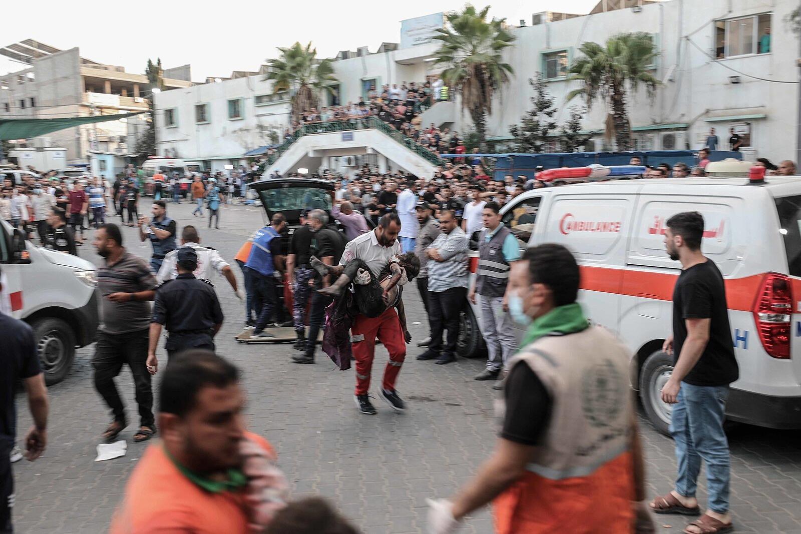 Mass Grave found in Al-Shifa Hospital Compound following Israeli Siege
