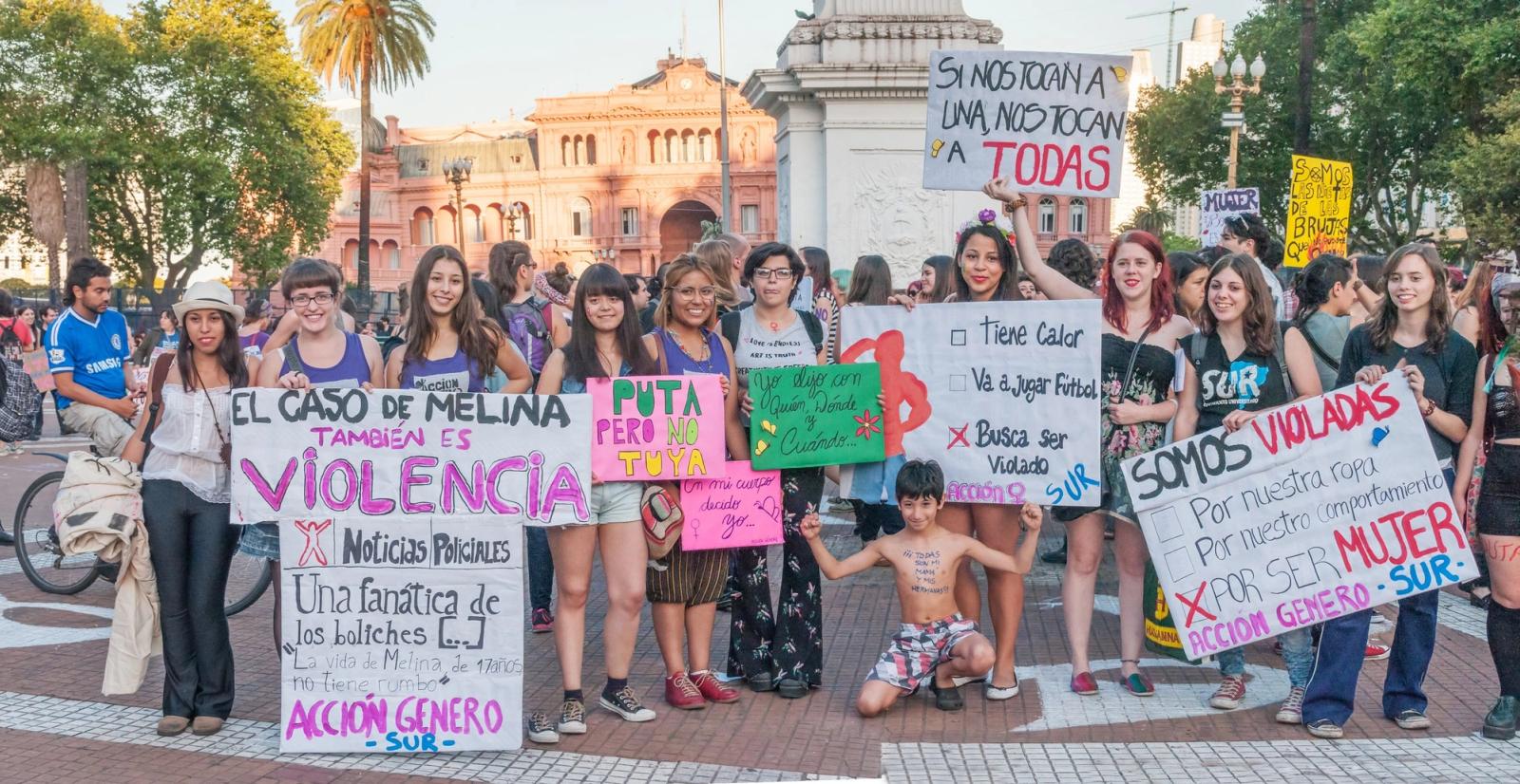 Protests in Argentina against Livestreamed Femicide of Three Youth Women&nbsp;