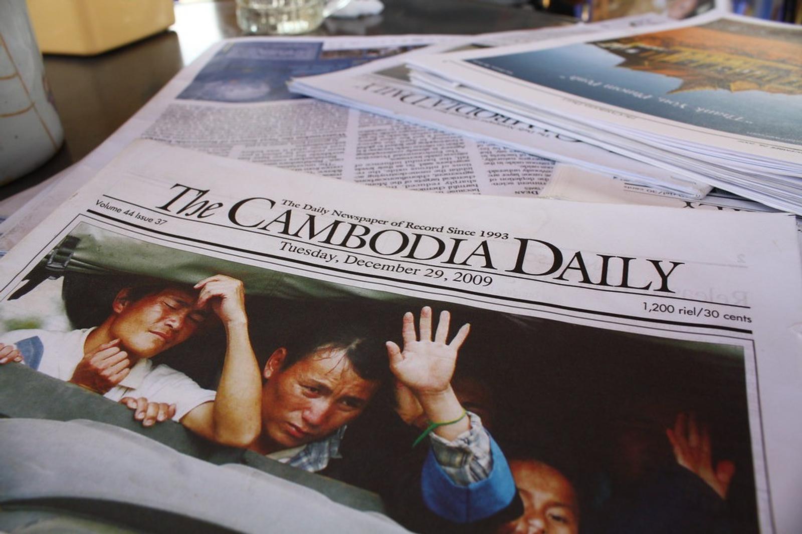 Award-winning freelance journalist Mech Dara previously reported for the now defunct newspaper The Cambodia Daily before exorbitant government taxes forced its closure in 2017