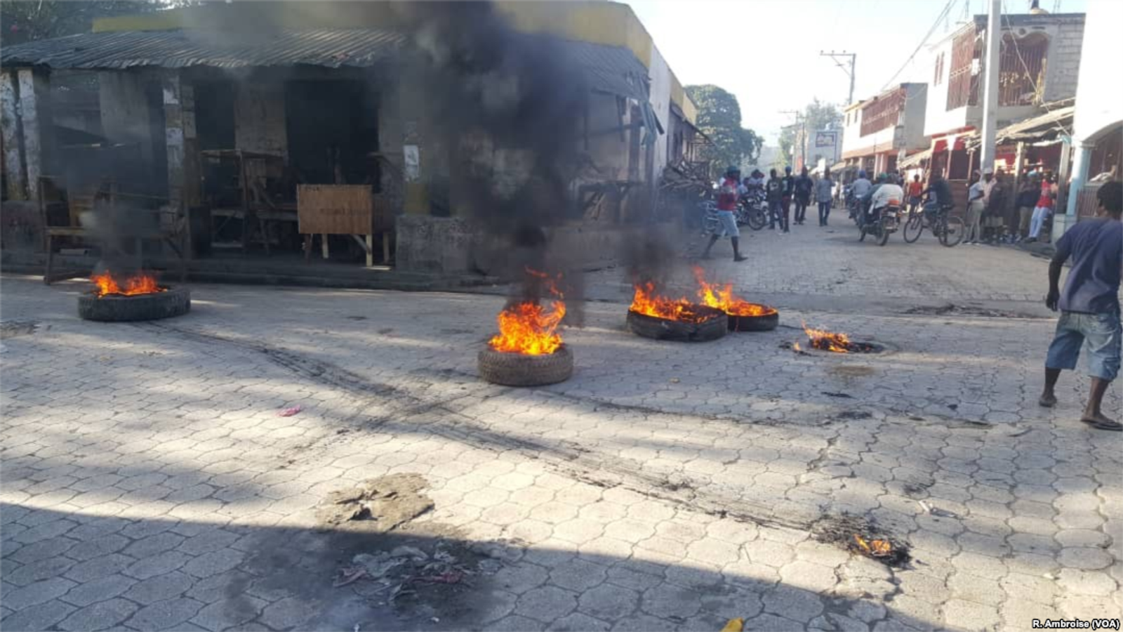 Haitians Push for the Ousting of President
