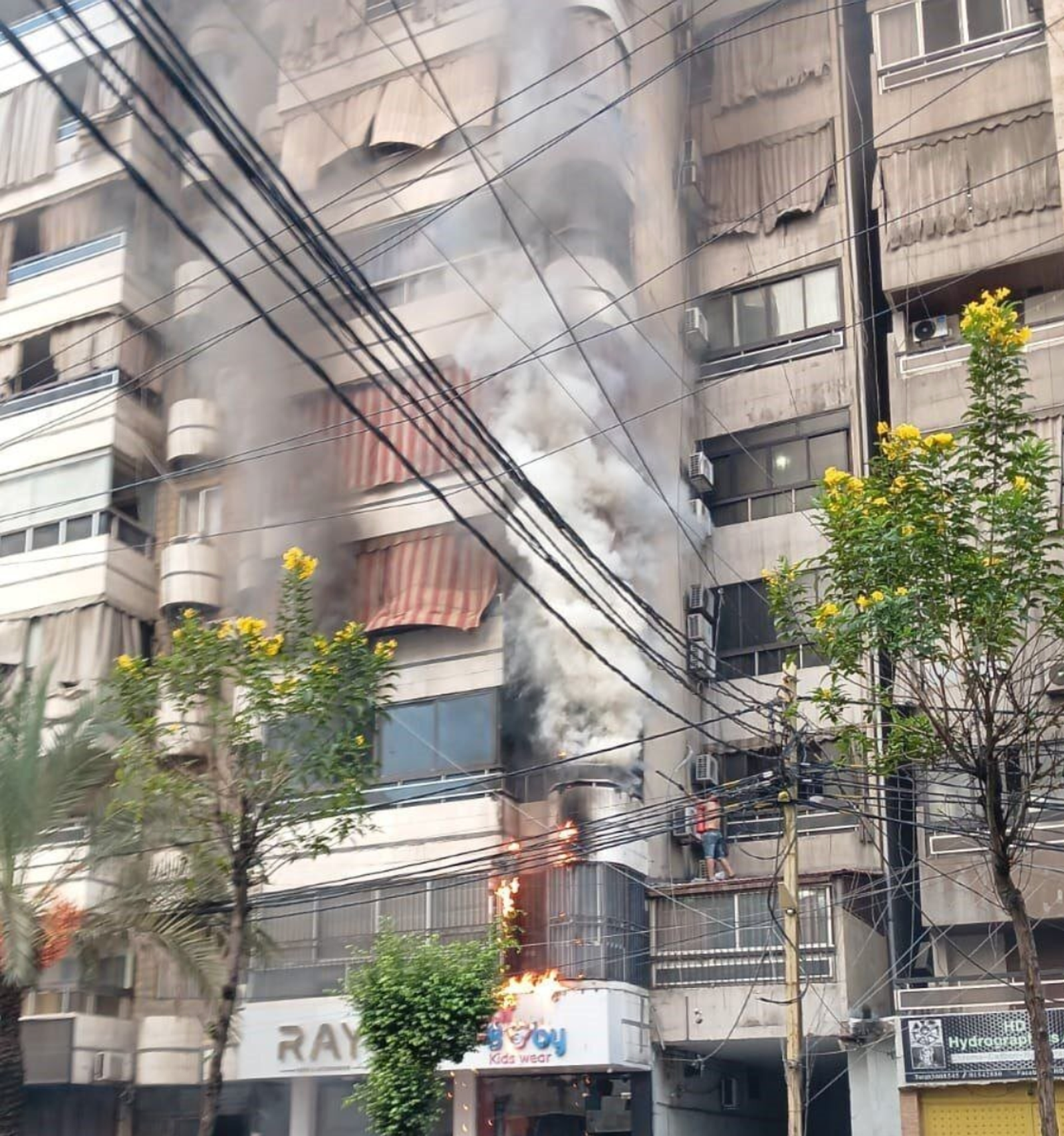 Crisis in the Middle East: Israeli Air Strikes Create Terror in Lebanon