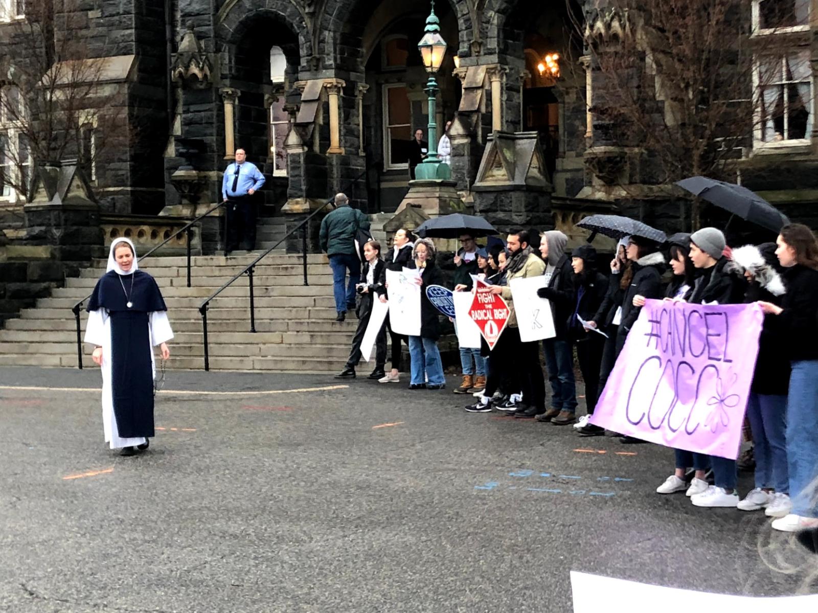 Compass Gender: Georgetown Students Protest Pro-Life Conference