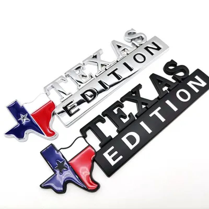 3D MASON Lone Star TEXAS EDITION Sticker Emblem Badge for Cars Motorcycle Decorative