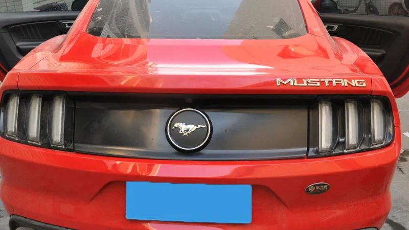 Car Emblem Metal Sticker Rear Trunk Badge Decals for Ford Mustang Shelby GT 350