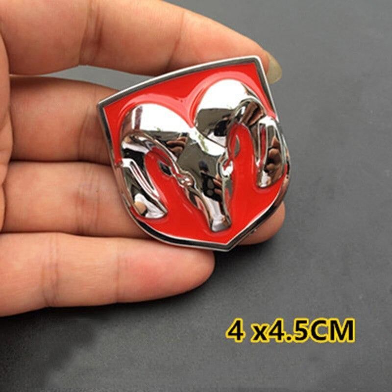 3d Ram Metal Badge Sticker for Dodge RAM 1500 2500 3500 Challenger Charger Durango Nitro Journey Caliber Car Exterior