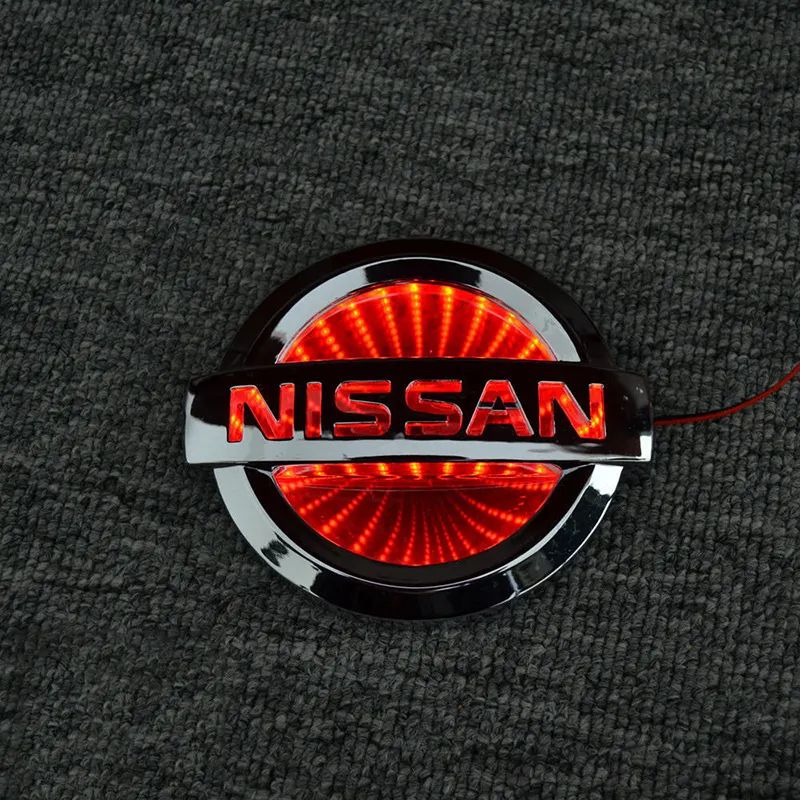 Rear Front Led Emblem For Nissan X-TRAIL XTRAIL T30 T31 T32 Juke Qashqai J10