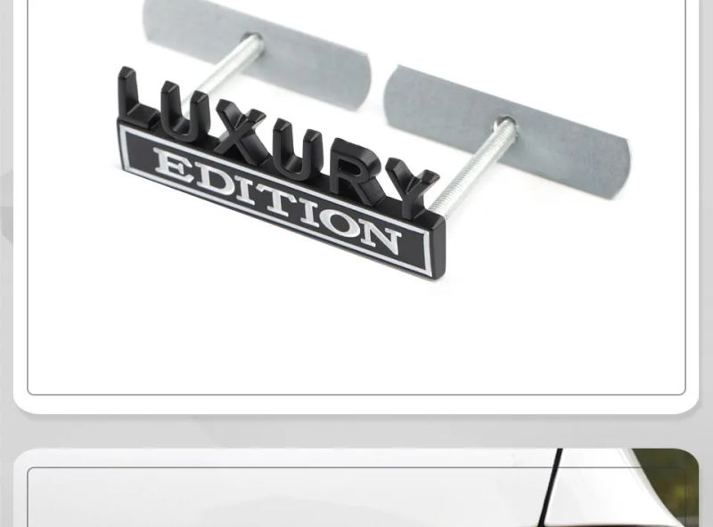 Car Sticker Luxury Edition Badge Emblem Hood Grille for BMW Subaru Mazda Skoda Cadillac