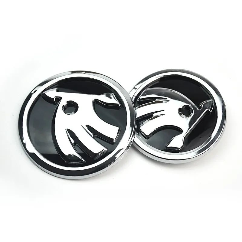 ABS Emblem For Skoda Fabia 1 2 Octavia a7 RS Superb Front Rear Boot Tailgate Sticker