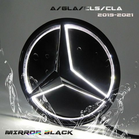 Car Led Star Logo Grille Badge Light For Mercedes Benz C/A/GLA/CLS/CLA 2019-2021