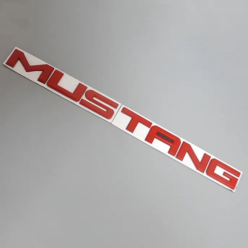 Car Emblem Metal Sticker Rear Trunk Badge Decals for Ford Mustang Shelby GT 350