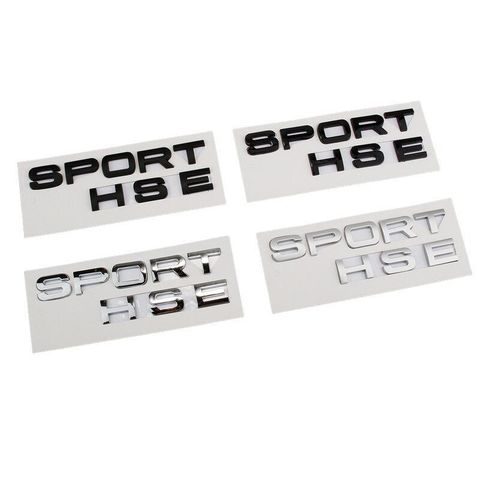 For Range Rover Sport HSE 3D Letter Car Rear Tailgate Logo Emblem Badge Decals