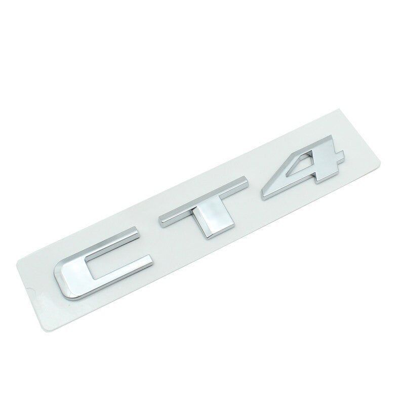 3D Stickers Decals For Cadillac CT4 CT5 CT6 25T 28T 40T AWD Rear Trunk Body Emblem Badge