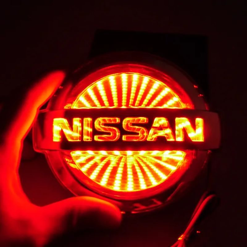 Rear Front Led Emblem For Nissan X-TRAIL XTRAIL T30 T31 T32 Juke Qashqai J10