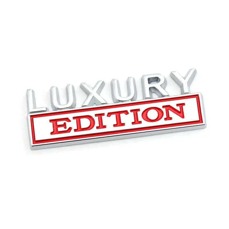 Car Sticker Luxury Edition Badge Emblem Hood Grille for BMW Subaru Mazda Skoda Cadillac