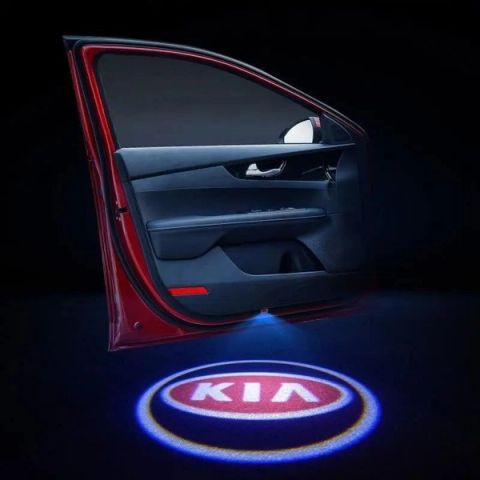 2x Logo LED Door Light Laser Projector Ghost Shadow for KIA