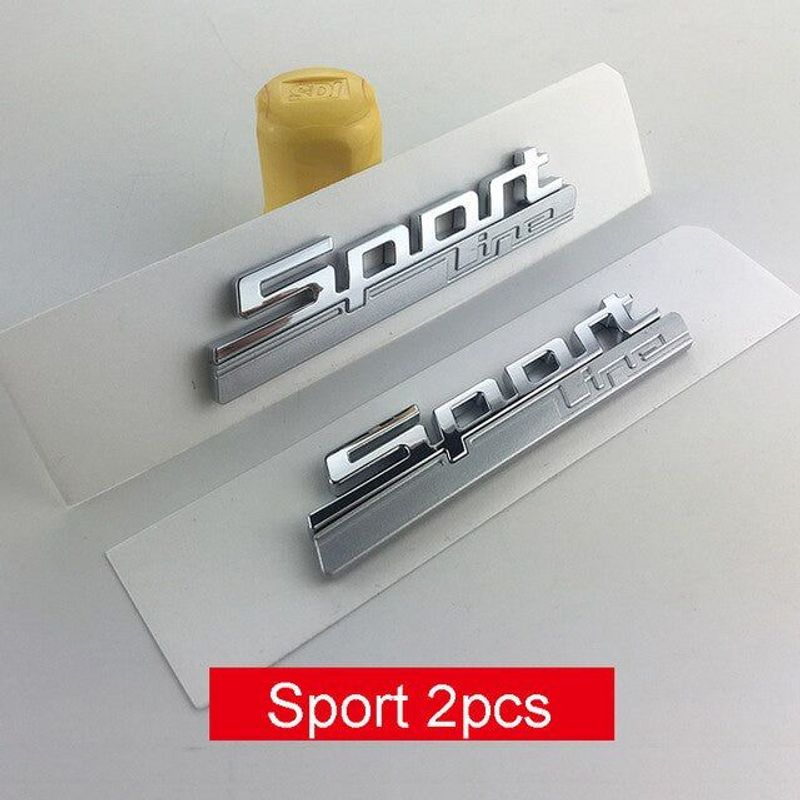 Luxury Line Sport Line Fender Emblem for BMW 730 740 750 750Li Side Styling Refitting