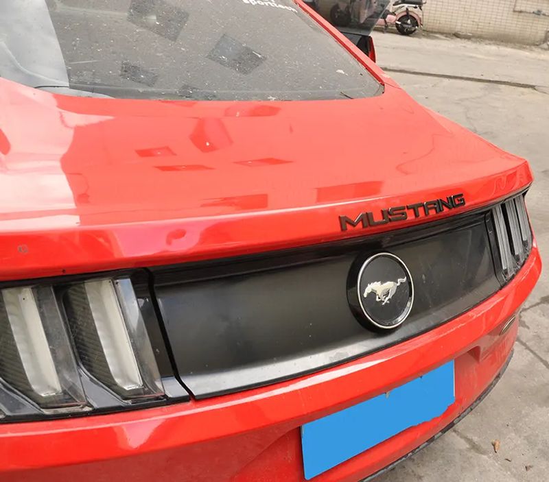 Car Emblem Metal Sticker Rear Trunk Badge Decals for Ford Mustang Shelby GT 350
