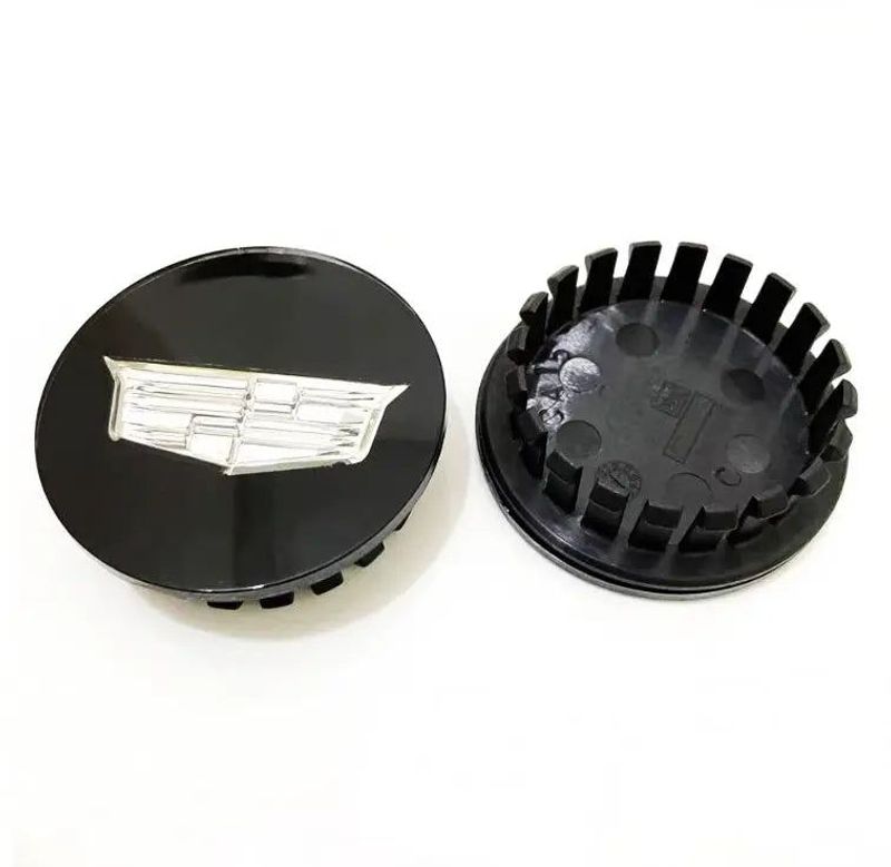 4pcs 67MM Wheel Center Hub Cap Cover Emblem for Cadillac Escalade Deville CTS CT5