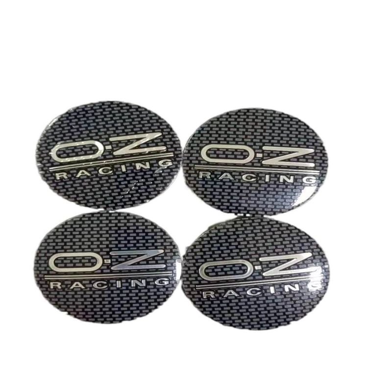 4PCS 56MM OZ Racing Car Wheel Center Hub Cap Sticker Car Logo Badge Emblem sticker Decal