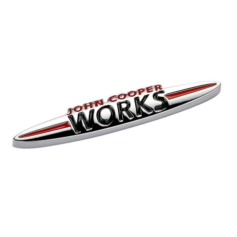 For Mini Cooper John Cooper Works JCW Front Grille Grill Badge Emblem Sticker