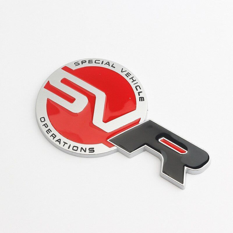 Land Rover SVR 3D Metal Front Grille Emblem Badge
