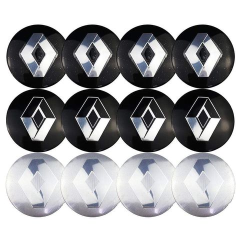 4PCS 56mm Renault Logo Car Wheel Center Hub Cap Sticker Auto Tire Emblem Badge Decal