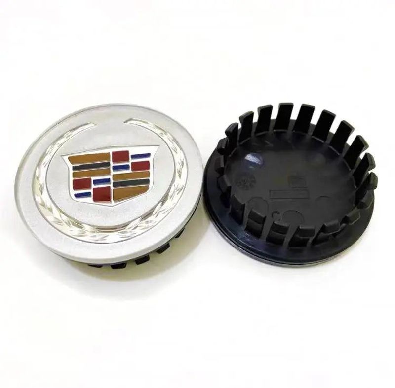 4pcs 67MM Wheel Center Hub Cap Cover Emblem for Cadillac Escalade Deville CTS CT5