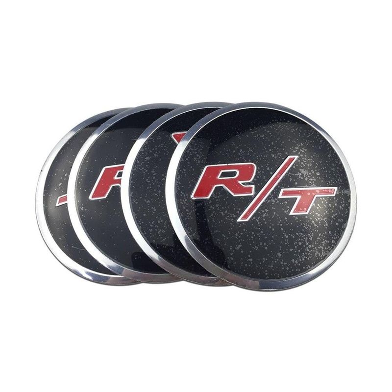 56MM Car Wheel Center Hub Caps Sticker for Dodge Ram 1500 2500 Journey Caliber Charger Challenger Nitro Durango Auto