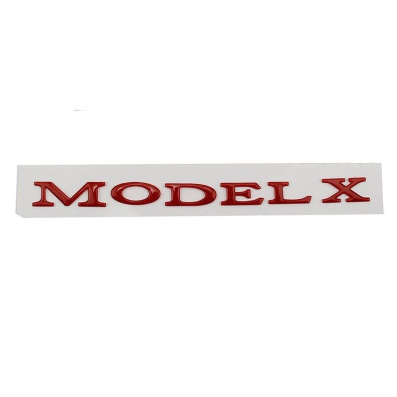 Replace ABS Letter Rear Tail Emblem Sticker Badge Decal For TESLA Model 3 X S
