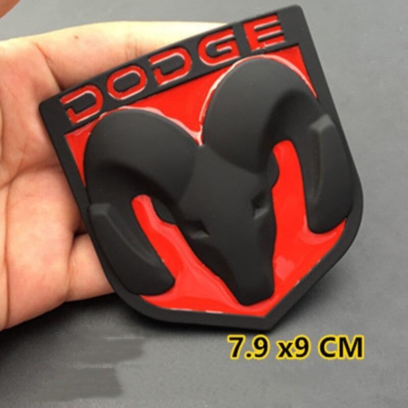 3d Ram Metal Badge Sticker for Dodge RAM 1500 2500 3500 Challenger Charger Durango Nitro Journey Caliber Car Exterior