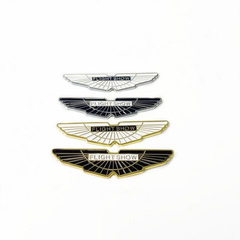 3D Metal Sticker Flight Show Side Front Body Badge for Aston Martin